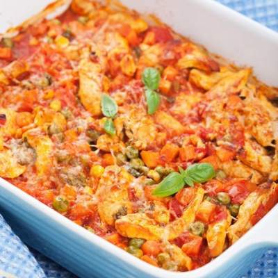 Diabetes-Friendly Chicken and Vegetable Tajine Casserole