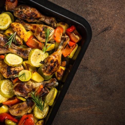 Heart-Healthy Spiced Chicken with Roasted Vegetables
